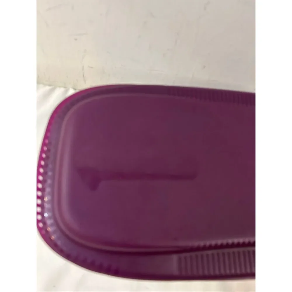Tupperware‎ XL Microwave Noodle Cooker Purple 2 pieces